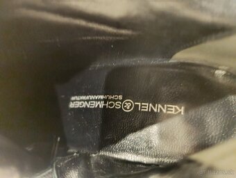 Prechodné kožené lakovkove čižmičky - 2