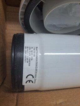 Predam vodorovný odťah spalín Bosch 60/100 komplet set - 2