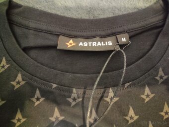 Originálne Astralis čierne tričko s logom M - 2