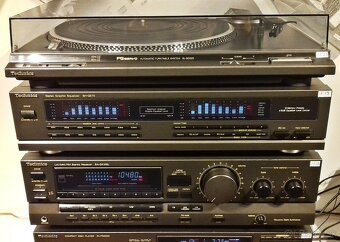 Zostava TECHNICS B03 gramofon, equalizer, receiver, CD, deck - 2