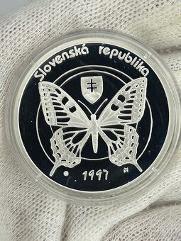 500 sk 1997 Pieniny proof investičné striebro - 2