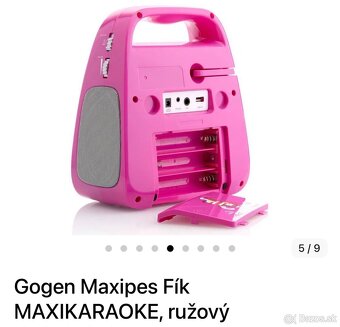 Predám detský CD prehrávač karaoke - Gogen Maxipes Fik - 2