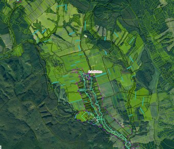Pichne – 27.330 m2 ORNÁ PÔDA a LESY - 2