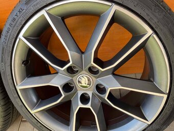 GEMINI Grau skoda Octavia RS 3 5x112 7,5x18 ET 51 VW Seat - 2
