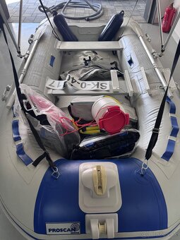 Motorový čln gumený Proscan Kraken 330 + Motor SUZUKI DF15 - 2