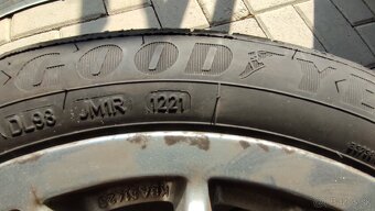 Disky 6x16 4x100 ET45  s pneu Goodyear 185/55 R16 87H - 2