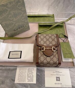 Hnedá kabelka-gucci - 2