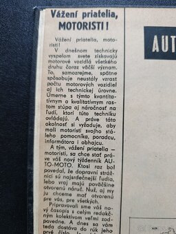 Časopis Auto Moto 1968 - 1972 - 2