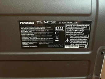 Panasonic Viera TX-P37C10E plasma TV - 2