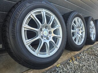 Zimná sada Mercedes C W205+Bridgestone 205/60 R16 - 2