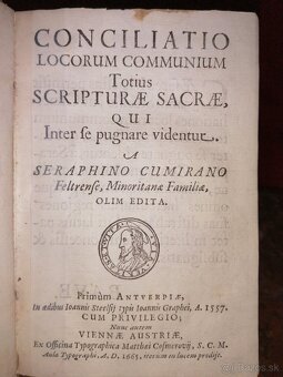 Stará vzácna kniha Pergamentovy oba l - 2