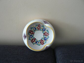 Modranská keramika svietnik,popolník - 2