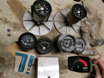 Budíky, palivomér, merač moto hodín, - 2