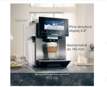 Voľne stojaci kávovar Siemens TQ907R03. - 2