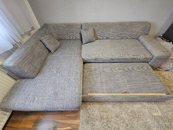 Rozkladací rohový gauč - ľavý - 2