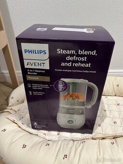 Prebalovací pult, vanička, mixér Philips, kolíska - 2