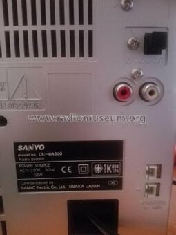 MINI VEŽA SANYO - DC DA-300-STEREO - 2