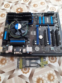 MSI Z97-G43 + Intel i7-4770K + RAM 16GB + chladič – komplet - 2