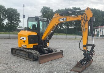 Rýpadlo JCB 50 Z- 5 tun -rok 2022 pouze 1093 mth TOP STAV - 2