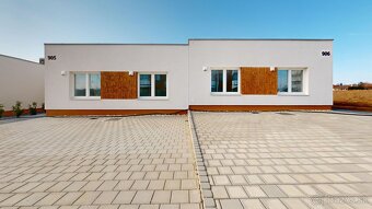 RODINNÝ DOM v rádovej zástavbe - projekt Pod Ráblom IBV Dvor - 2
