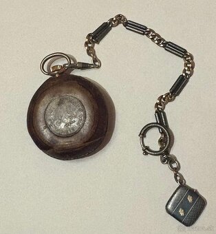 Strieborné Hodinky s púzdrom - 2