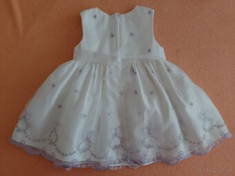 Šatočky pre družičku v. 86 + oteplený svetrík - 2