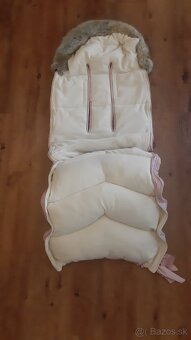 Zopa zimný fusak Fluffy, Old pink - 2