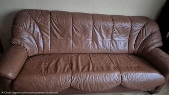 Kožená sedačka - 2