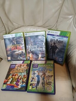 X BOX 360 + super hry 5 ks - 2