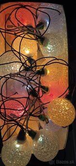 Retro vianočne osvetlenie gule - 2