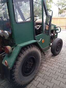 Malotraktor domácej výroby s príslušenstvom - 2