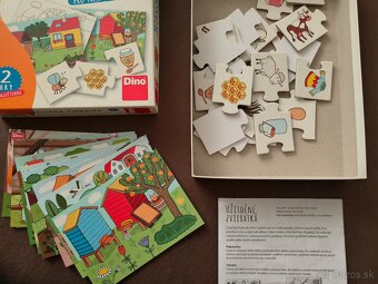 Puzzle Užitočné zvieratká - 2