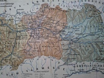 Stará mapa Liptovský Mikuláš - 2