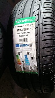 225/45 R17 kolesá (letné pneumatiky + disky) 5x112 mm - 2