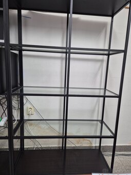 PREDÁM 2 KOVOVÉ REGÁLE (š100/v175) - 2