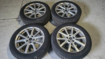 Predam elektrony 5x112 R17 a zimne gumy - 2