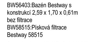 Bazén Bestway s filtráciou - 2