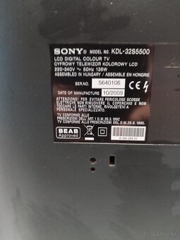 Predám TV Sony Bravia - 2