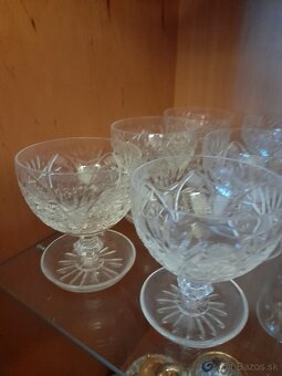 sada krištálových pohárov - 2