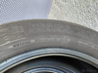 2ks Continental 215/55R17 - 2
