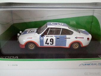 Predám modely aut škoda 130rs 1:43.Biele 30€. - 2