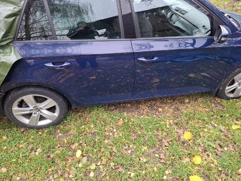 Škoda Fabia 3. Dvere Modrá Farba - 2