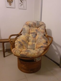 Kreslo ratanové - 2