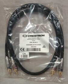 CRESTRON signálové cinch RCA káble - rôzne dĺžky - 2