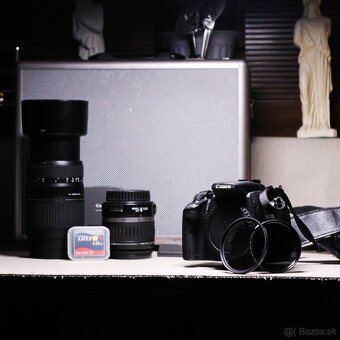 Fotografická výbava + DSLR zrkadlovka Canon EOS 350D - 2