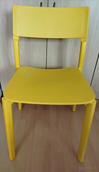 Dve žlté stoličky JANINGE - 2