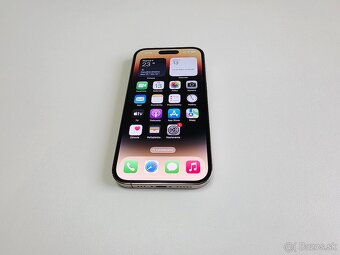 APPLE iPhone 14 PRO 256GB GOLD,ZDRAVIE BATERKY 92% - 2