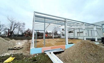 Oceľová konštrukcia haly 10x20x5m - 2