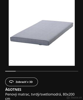 Penové matrace 80x200cm - 2