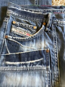 Vintage rifle DIESEL- široké- baggy jeans - 2